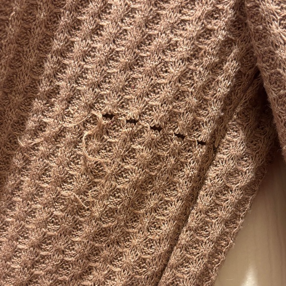SHEIN Textured Tops-Mauve & Beige - Picture 13 of 13
